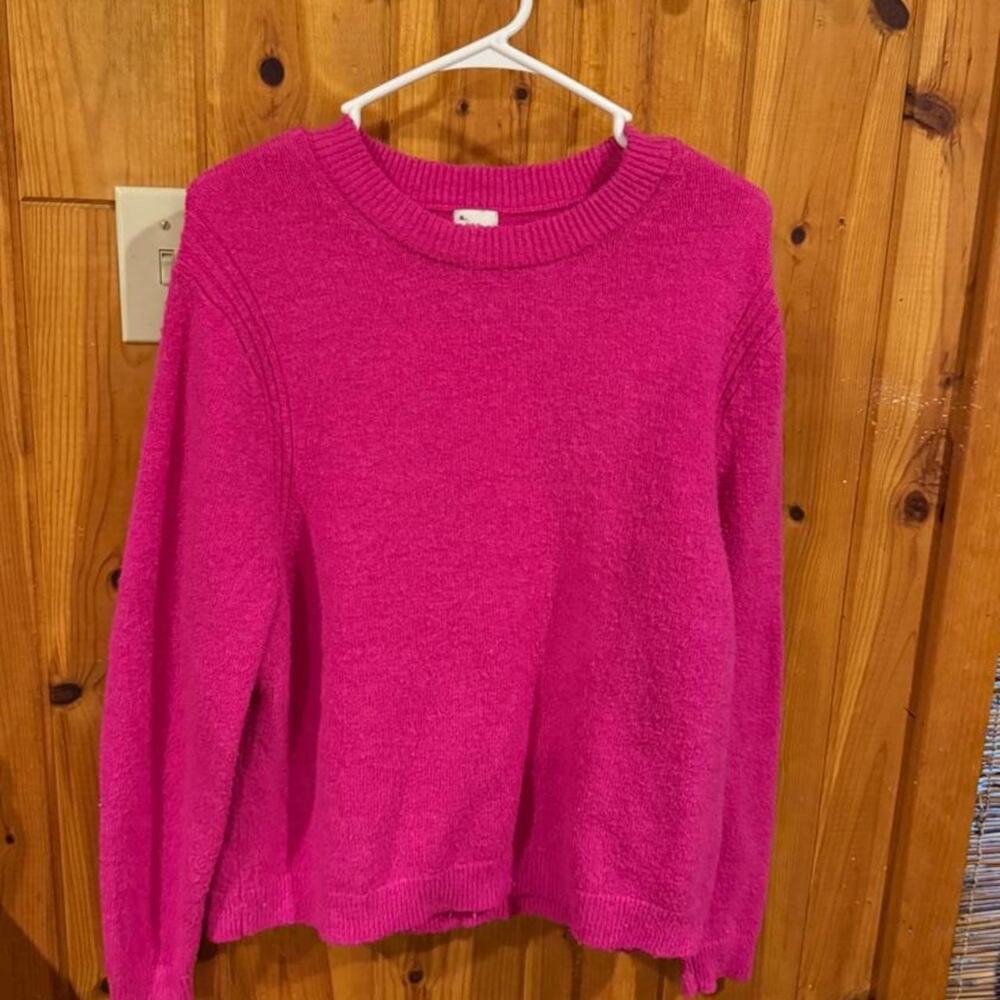 A new day pink sweater